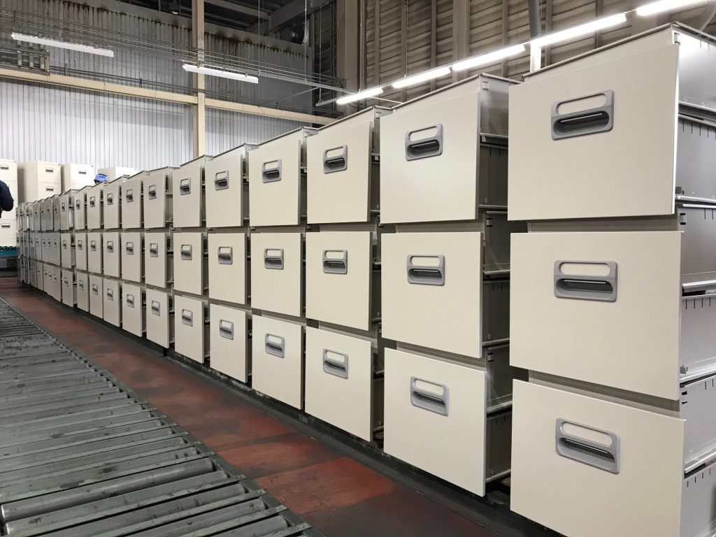 ファイリングキャビネット A4ファイル収納 オフィス家具収納 ダイシン工業株式会社オフィス家具、書庫、スライドキャビネット、医療用棚
